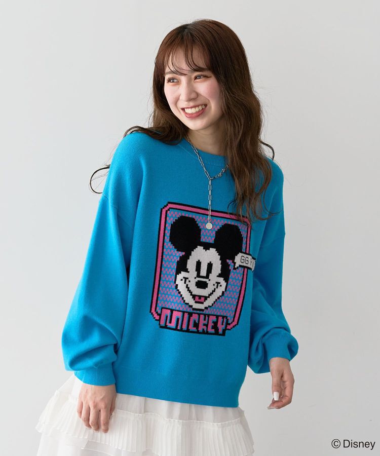 Green Parks「ミッキー＆フレンズ/ジャガードニットプルオーバー」|ニット・セーター|