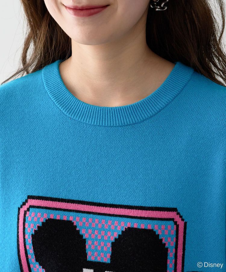 Green Parks「ミッキー＆フレンズ/ジャガードニットプルオーバー」|ニット・セーター|