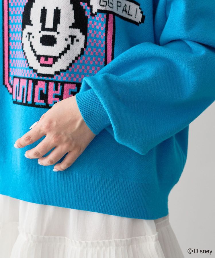 Green Parks「ミッキー＆フレンズ/ジャガードニットプルオーバー」|ニット・セーター|