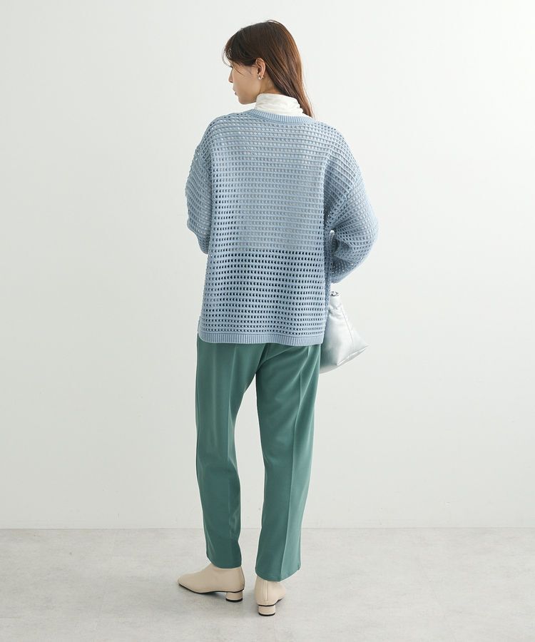 Green Parks「メッシュニットチュニック」|ニット・セーター|
