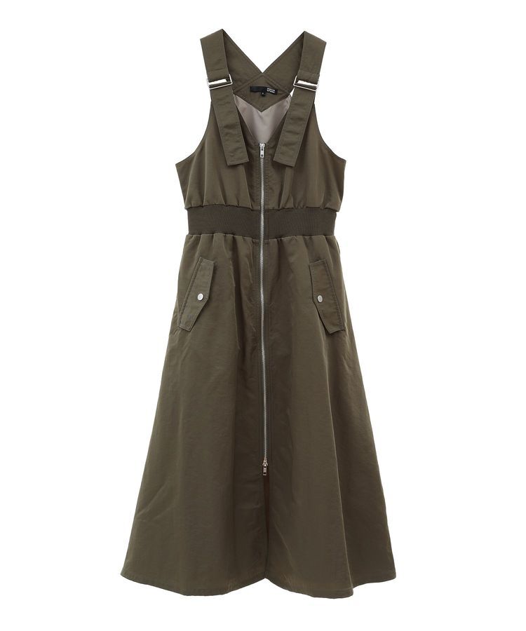 Green Parks「・SUGAR SPOON MA-1ジャンスカ」|ジャンパースカート|