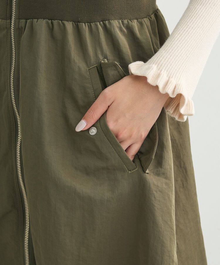 Green Parks「・SUGAR SPOON MA-1ジャンスカ」|ジャンパースカート|