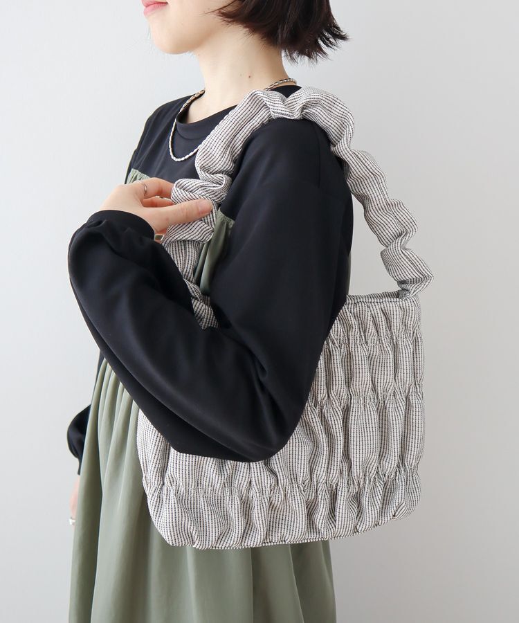 Green Parks「andmikka.シャーリングミニトート」|トートバッグ|