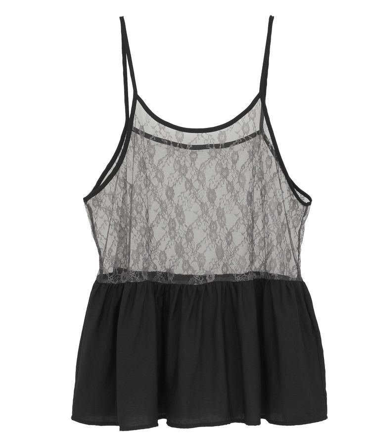 Green Parks「SET2点フォトＴシャツ+レースキャミビスチェ」|Tシャツ・カットソー|