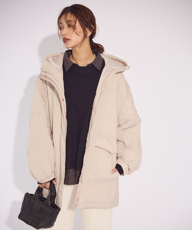 Green Parks「フーディ中綿コート」|その他|