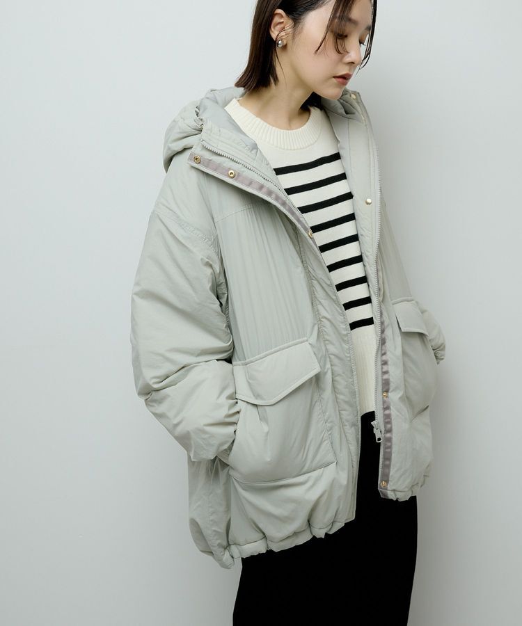 Green Parks「フーディ中綿コート」|その他|Olive