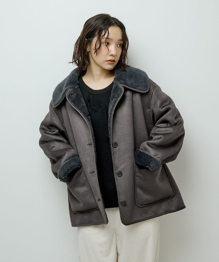 Green Parks「フェイクムートンジャケット」|その他|