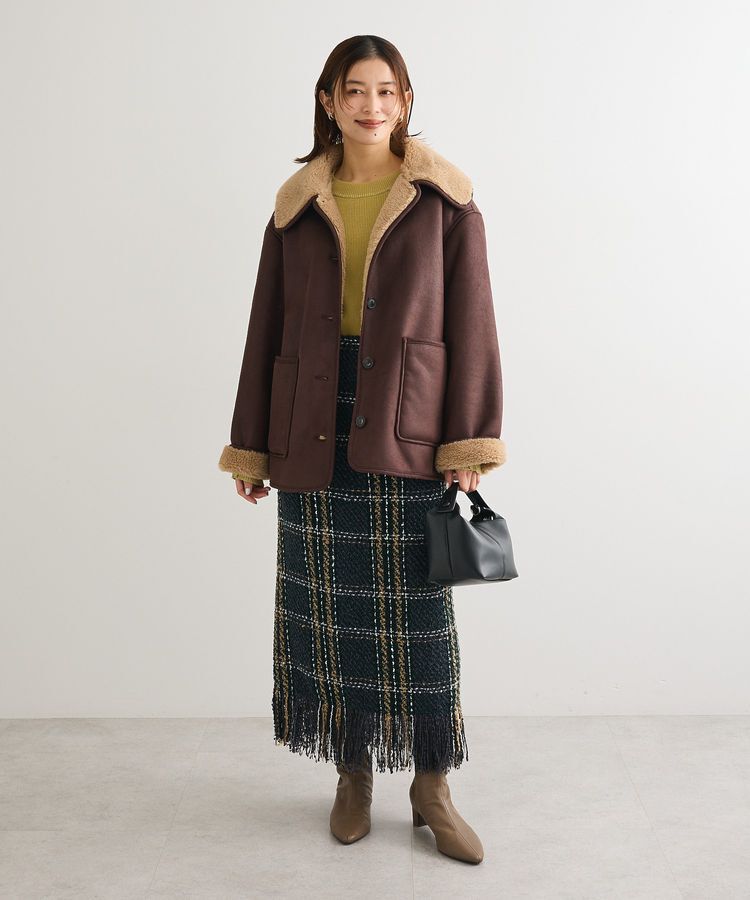 Green Parks「フェイクムートンジャケット」|その他|