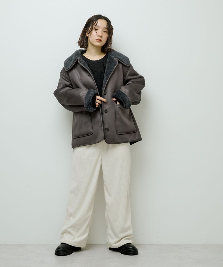 Green Parks「フェイクムートンジャケット」|その他|