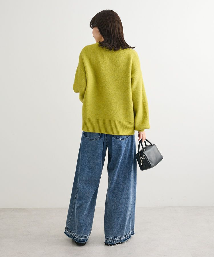 Green Parks「fuwaっと袖パフニットプルオーバー」|ニット・セーター|