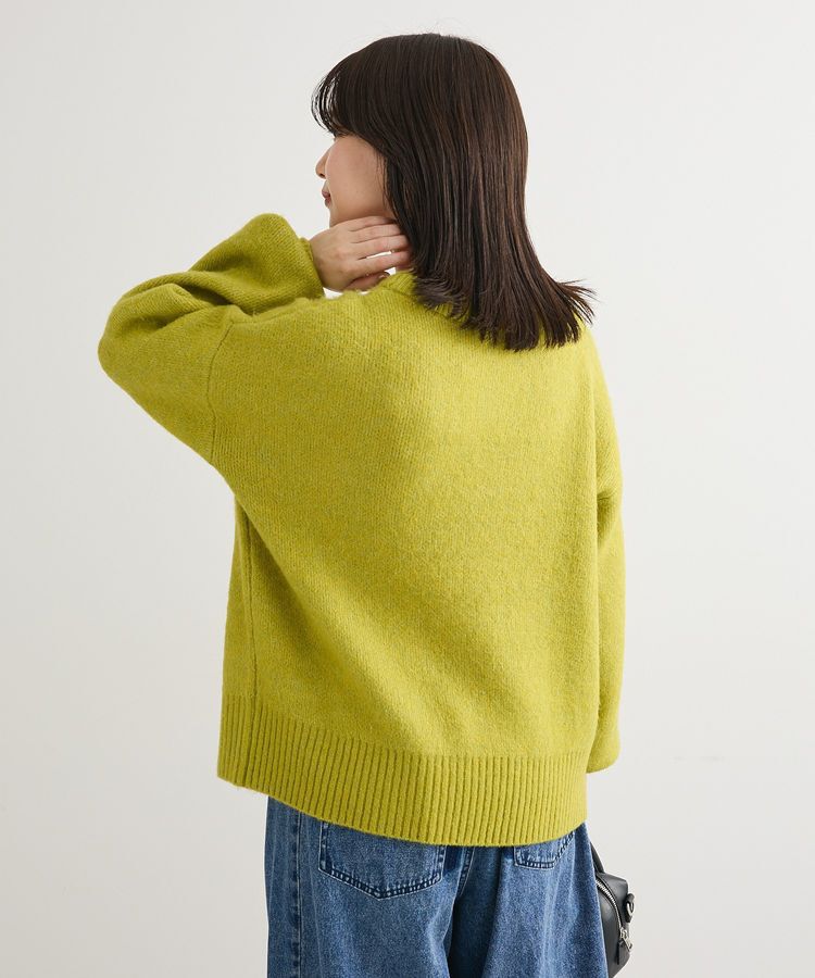 Green Parks「fuwaっと袖パフニットプルオーバー」|ニット・セーター|