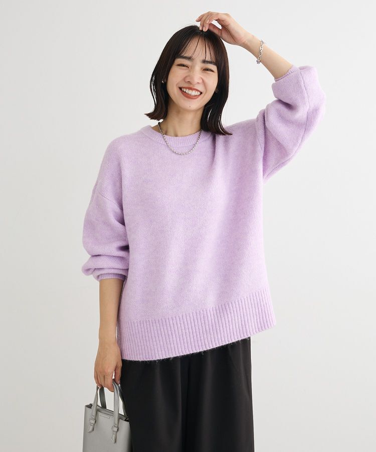 Green Parks「fuwaっと袖パフニットプルオーバー」|ニット・セーター|