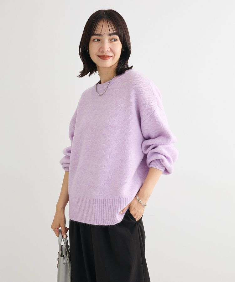 Green Parks「fuwaっと袖パフニットプルオーバー」|ニット・セーター|