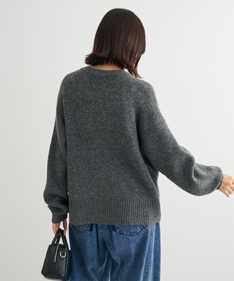 Green Parks「fuwaっと袖パフニットプルオーバー」|ニット・セーター|
