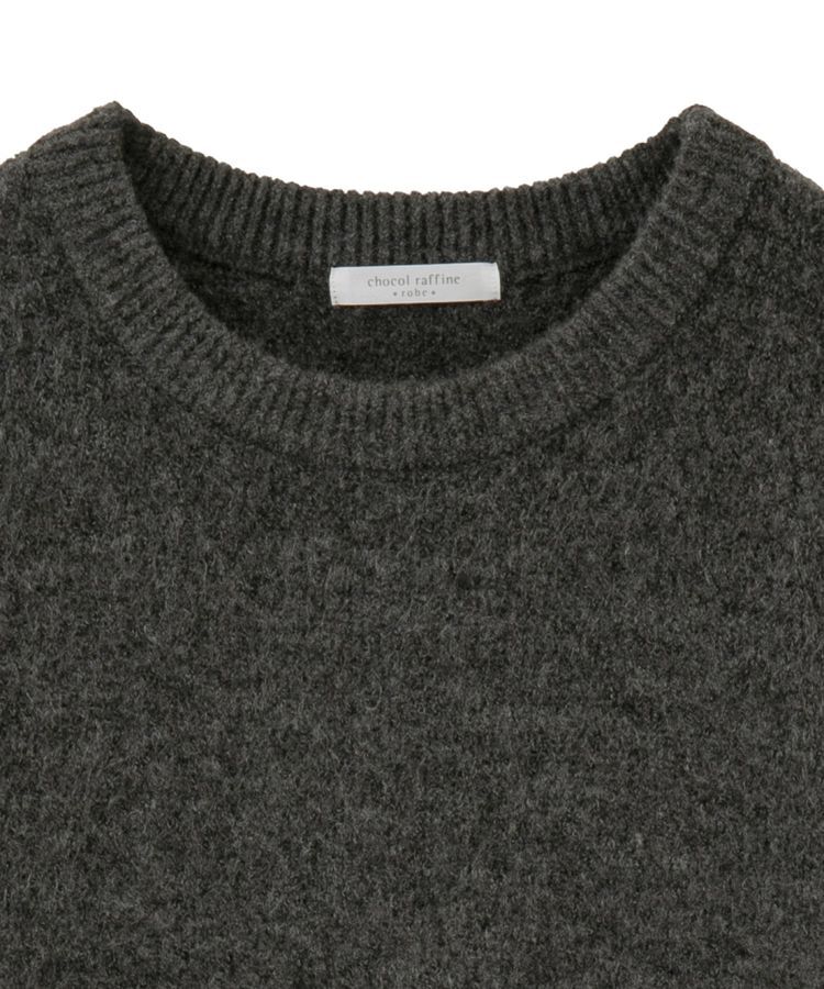 Green Parks「fuwaっと袖パフニットプルオーバー」|ニット・セーター|