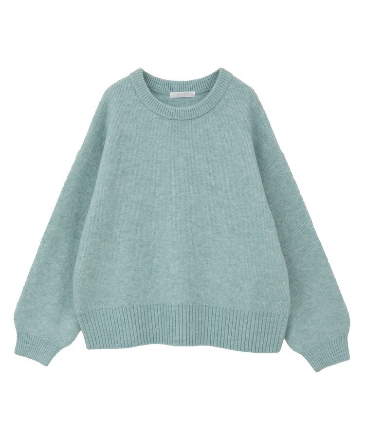 Green Parks「fuwaっと袖パフニットプルオーバー」|ニット・セーター|