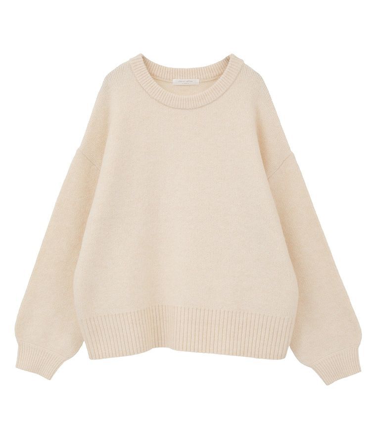 Green Parks「fuwaっと袖パフニットプルオーバー」|ニット・セーター|