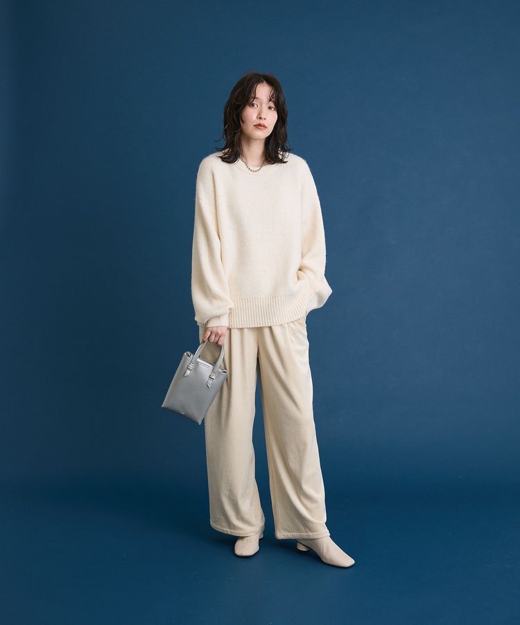 Green Parks「fuwaっと袖パフニットプルオーバー」|ニット・セーター|