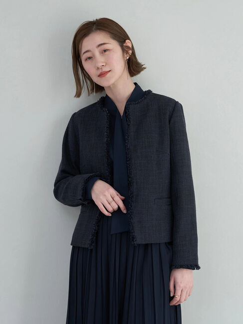 YECCA VECCA「ツイードジャケット」|その他|