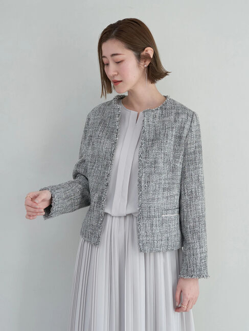 YECCA VECCA「ツイードジャケット」|その他|