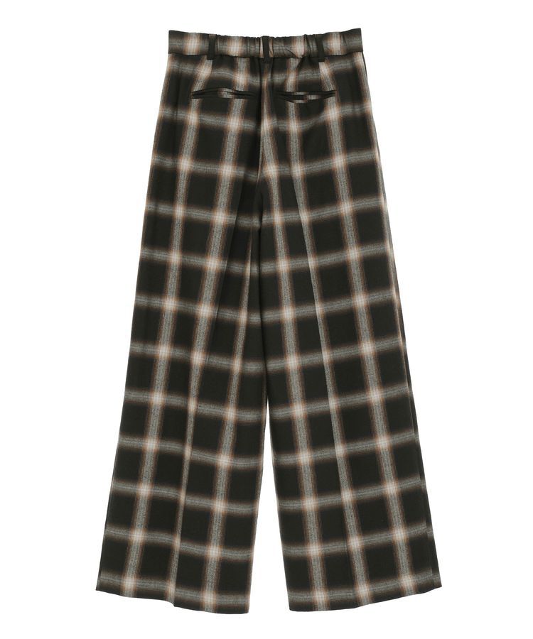 GARAGE OF GOOD CLOTHING「【日本製】オンブレチェック２タックワイドパンツ」|その他|
