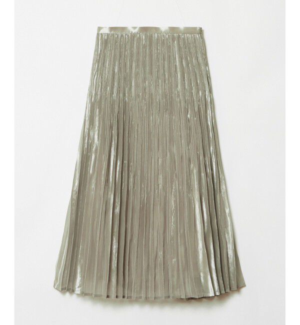 LOULOU WILLOUGHBY「【LOULOU WILLOUGHBY】グロッシーグラデプリーツスカート」|スカート|