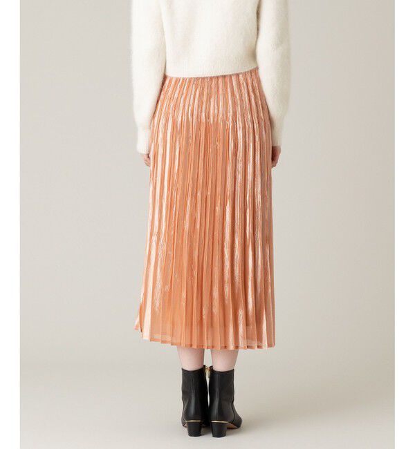 LOULOU WILLOUGHBY「【LOULOU WILLOUGHBY】グロッシーグラデプリーツスカート」|スカート|