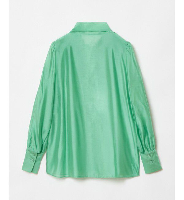 allureville「オーガンザボウブラウス」|シャツ・ブラウス|