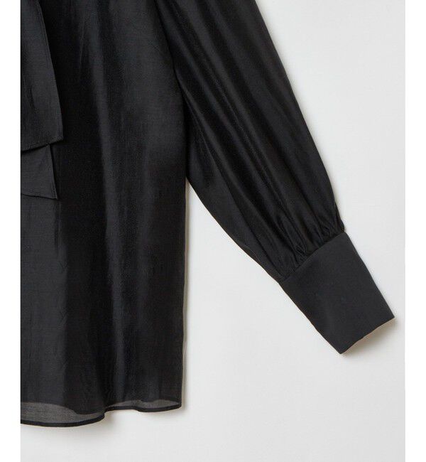 allureville「オーガンザボウブラウス」|シャツ・ブラウス|