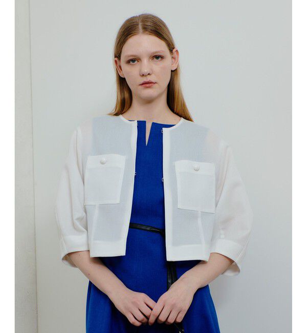 allureville「カラミノーカラージャケット」|その他|