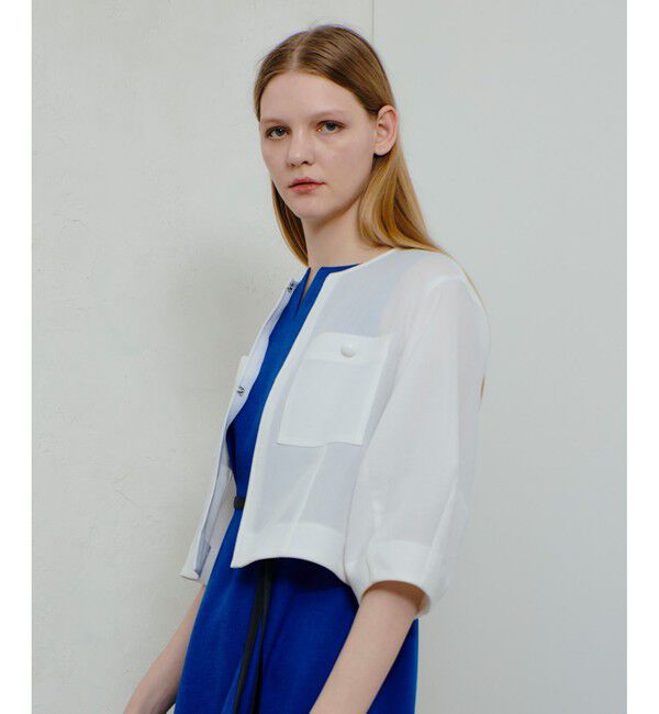 allureville「カラミノーカラージャケット」|その他|