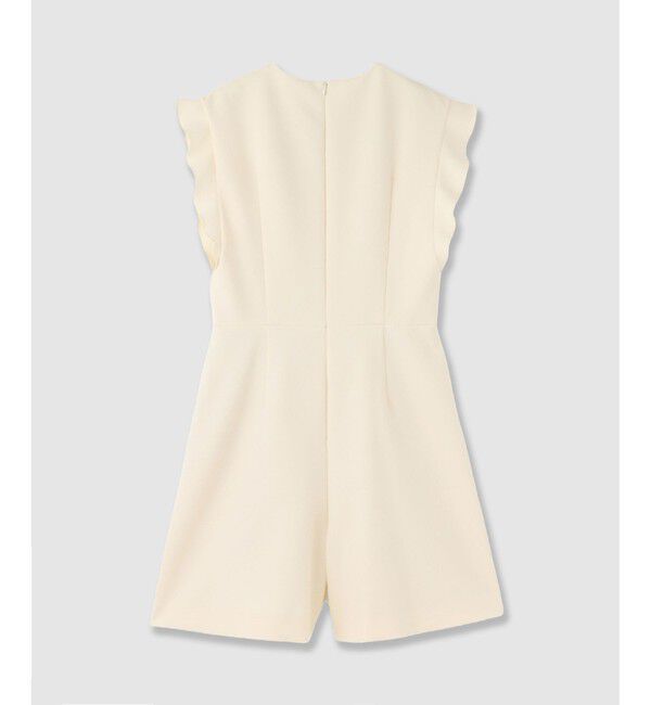 LOULOU WILLOUGHBY「【LOULOU WILLOUGHBY】ダブルクロスミニオールインワン」|オールインワン|