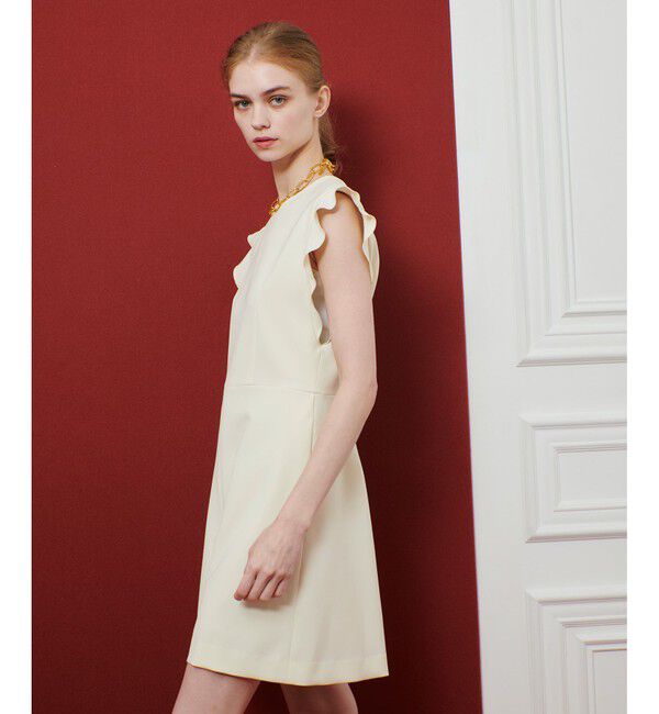 LOULOU WILLOUGHBY「【LOULOU WILLOUGHBY】ダブルクロスミニオールインワン」|オールインワン|