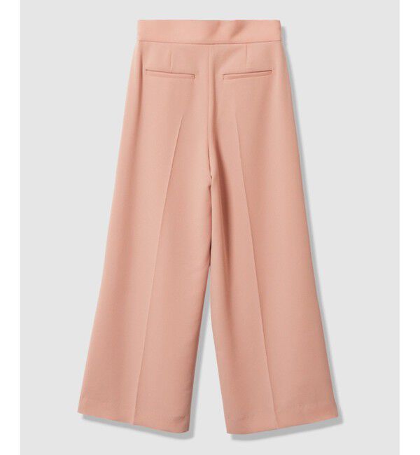 LOULOU WILLOUGHBY「【LOULOU WILLOUGHBY】ダブルクロスハイウエストサロペットパンツ」|チノ|