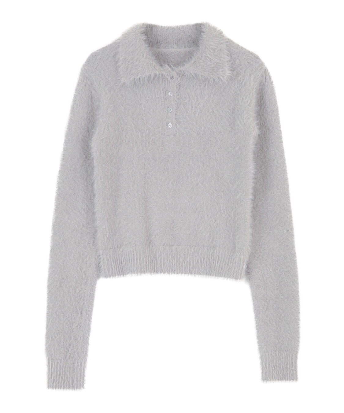 titivate「ポロ襟シャギーニット」|ニット・セーター|