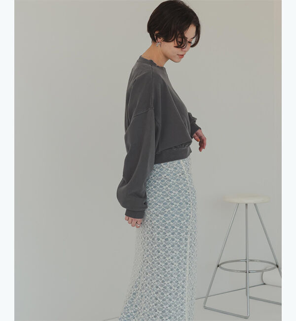 titivate「ピグメント裏毛カットソースウェット」|Tシャツ・カットソー|