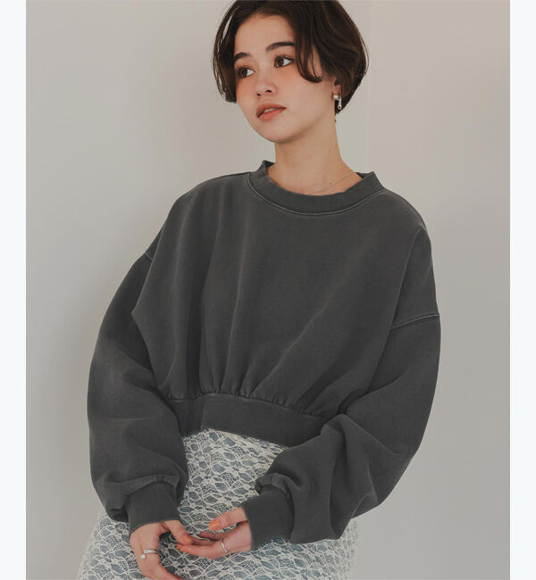 titivate「ピグメント裏毛カットソースウェット」|Tシャツ・カットソー|