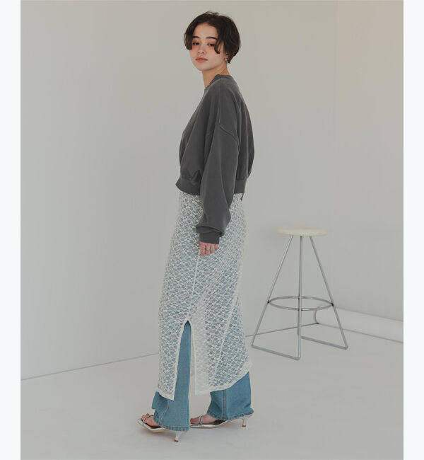 titivate「ピグメント裏毛カットソースウェット」|Tシャツ・カットソー|