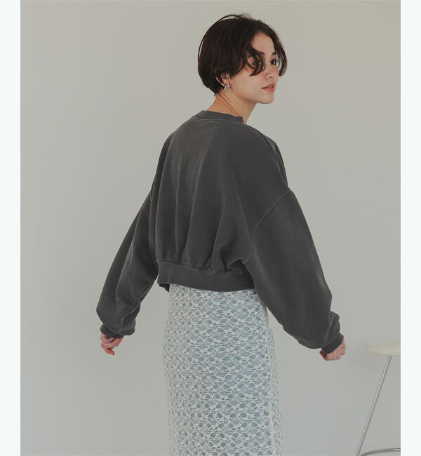 titivate「ピグメント裏毛カットソースウェット」|Tシャツ・カットソー|