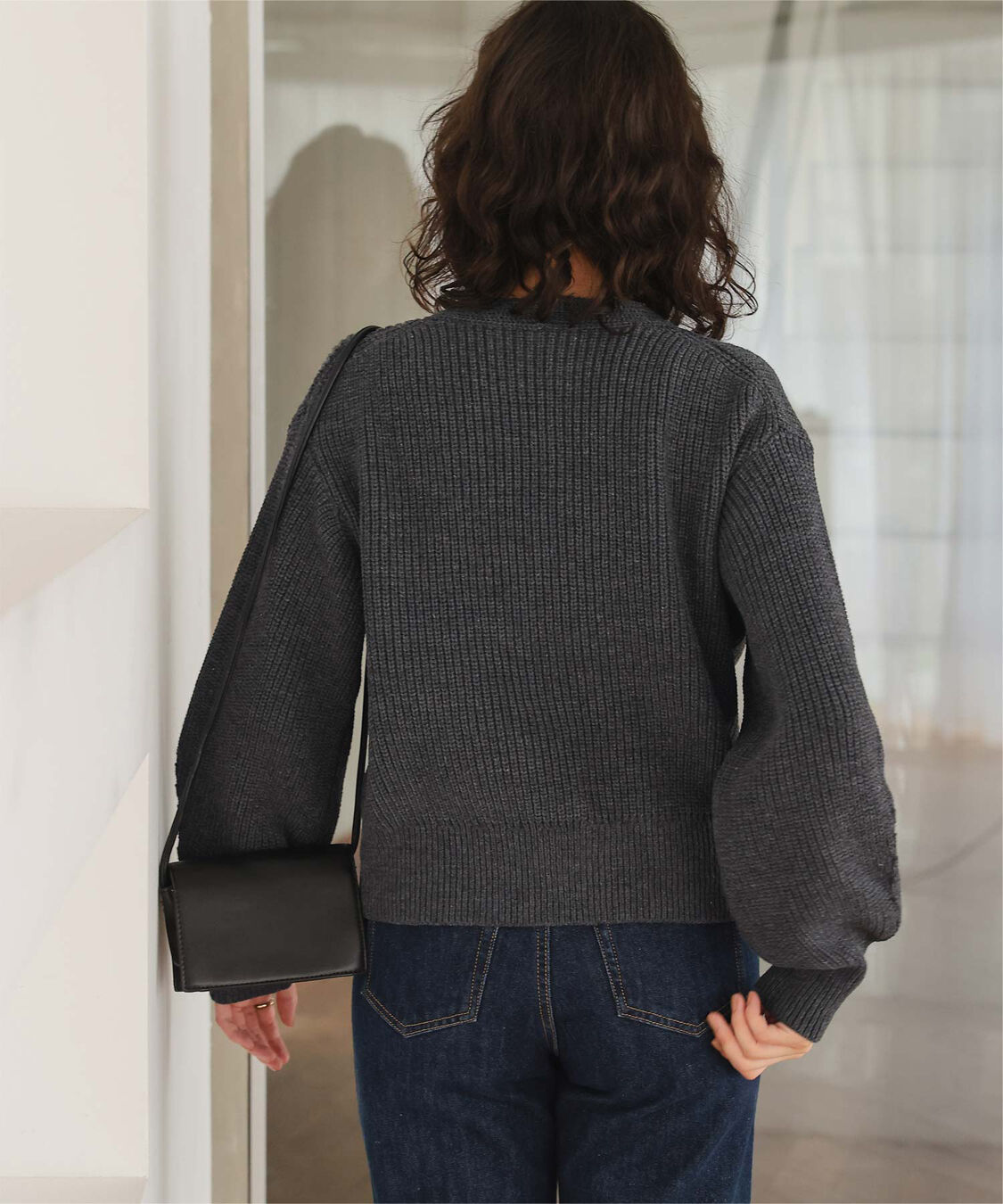 titivate「ポケット付きパールボタンニットカーディガン」|カーディガン|