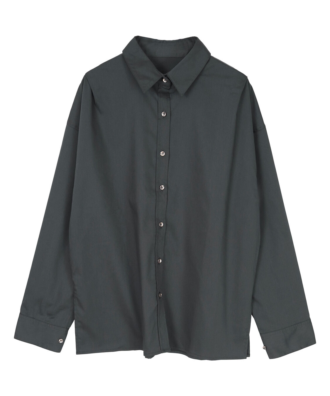 ur's「サテンライクオーバーシャツ」|シャツ・ブラウス|