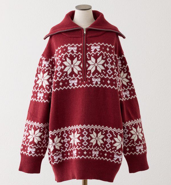  「ノルディック柄ニット」|ニット・セーター|