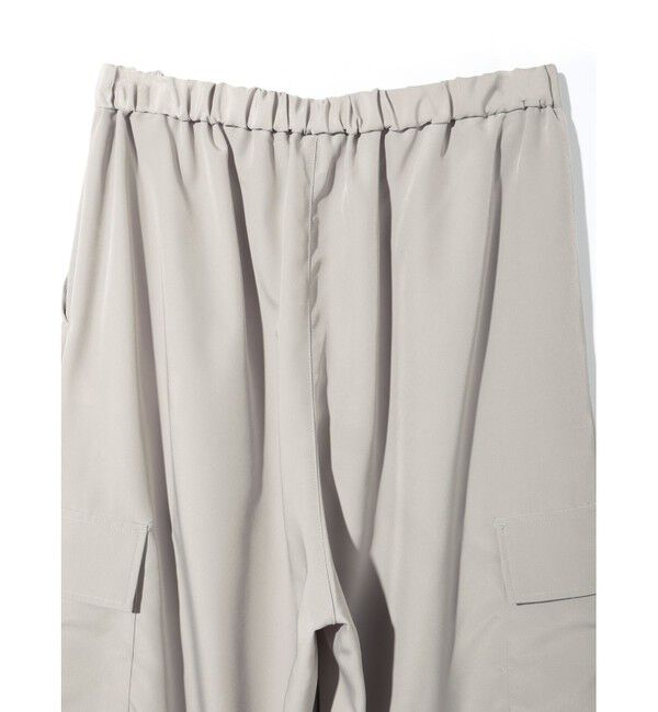 MIDIUMISOLID「MIDIUMISOLID for Ladies ワークイージーパンツ」|カーゴ|