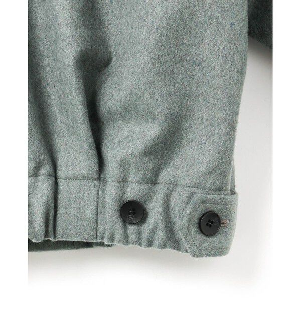 mizuiro ind「mizuiro ind ウールハリントンジャケット」|その他|