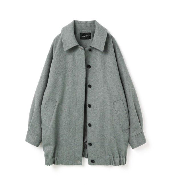 mizuiro ind「mizuiro ind ウールハリントンジャケット」|その他|