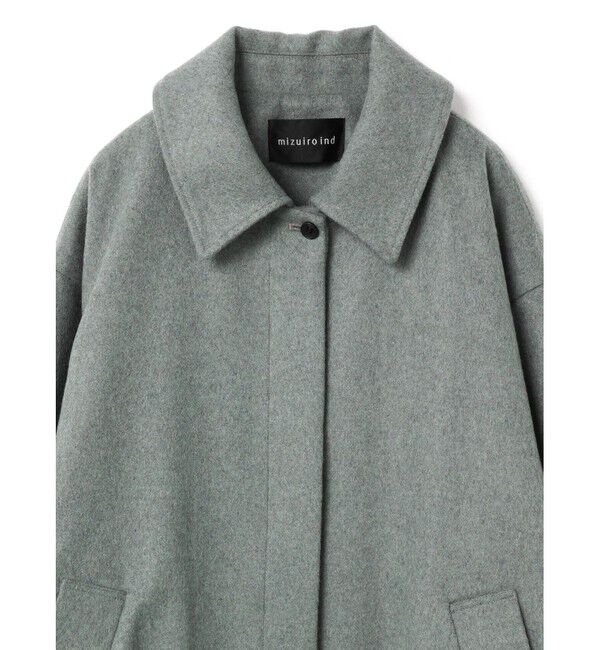 mizuiro ind「mizuiro ind ウールハリントンジャケット」|その他|