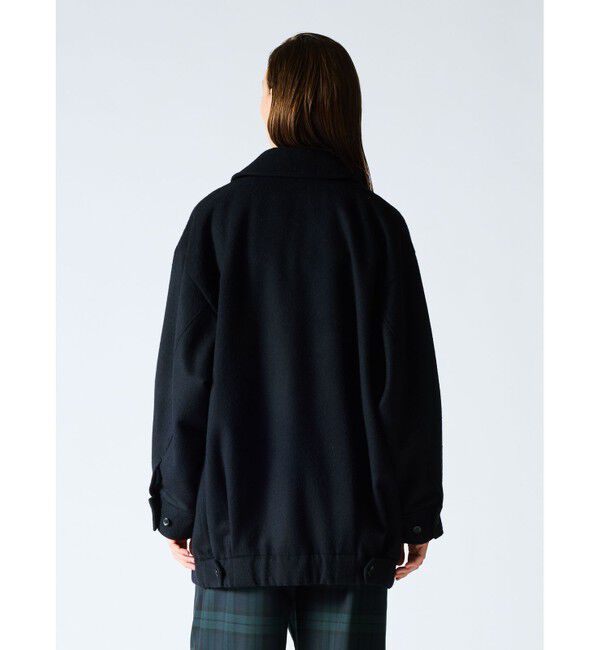 mizuiro ind「mizuiro ind ウールハリントンジャケット」|その他|