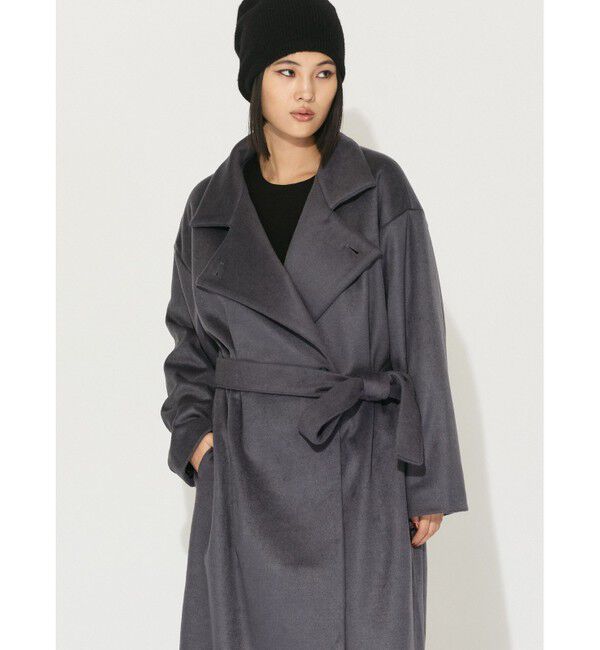 MIDIUMISOLID「MIDIUMISOLID for Ladies ベルト付ロングコート(MODE)」|その他|
