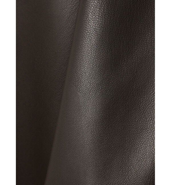 mizuiro ind「mizuiro ind シンセティックレザーシャツジャケット」|その他|