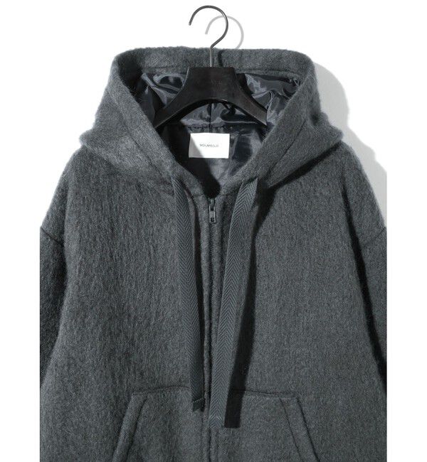 MIDIUMISOLID「MIDIUMISOLID Men&rsquo;s シャギージップアップパーカー」|その他|